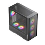 Keep Out Caja M-Atx KO XC-805 MESH ARGB USB3 Black - Imagen 2