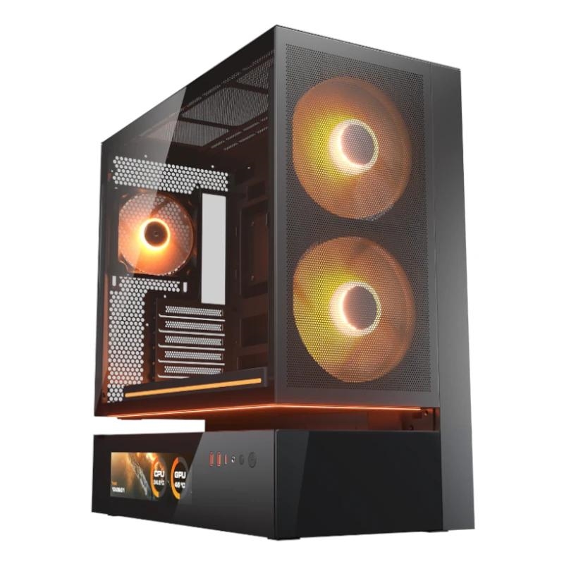 ICACSM0887_800 Cougar Caja Semitorre CFV235 Mesh Vision Black - Imagen 1