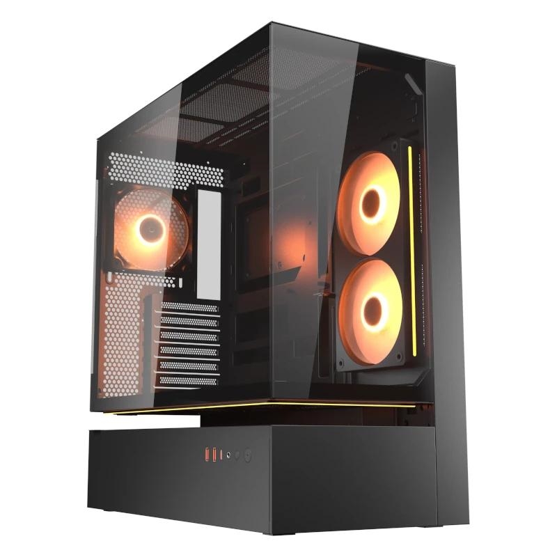 ICACSM0892_800 Cougar Caja Semitorre CFV235 Black - Imagen 1