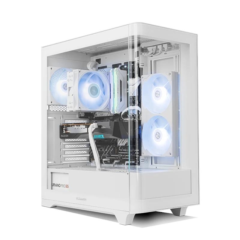 ICACSM0896_800 NOX Semitorre HUMMER ETHER Cristal Curvo Blanco - Imagen 1