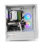 NOX Semitorre HUMMER ETHER  Cristal Curvo Blanco - Imagen 2