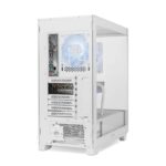 NOX Semitorre HUMMER ETHER  Cristal Curvo Blanco - Imagen 3