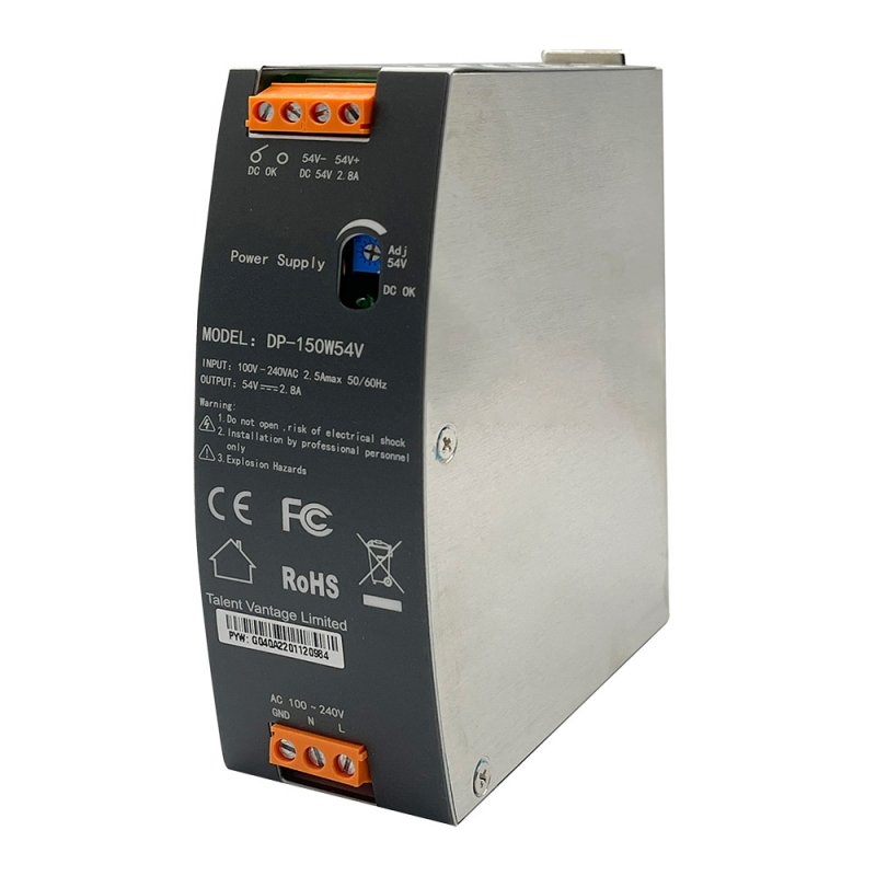 ICAFA30022_800 Edimax DP-150W54V DIN-Rail Power Supply(IGS-1005P) - Imagen 1