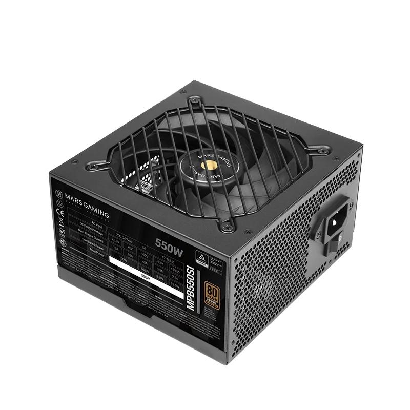 ICAFA60231_800 Mars Gaming Fuente MPB550SI 550w 80+ Bronze - Imagen 1