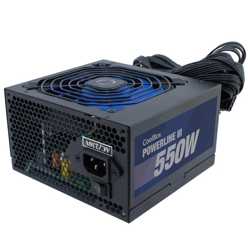 ICAFA60248_800 COOLBOX Fuente Alimentac. ATX POWERLINE III 550W - Imagen 1