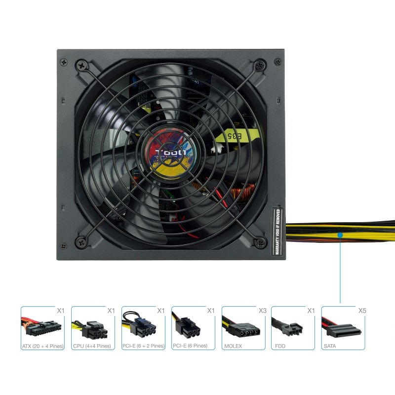 ICAFA70318_800 Tooq Fuente Alimentación TQAPOLO-700SP 700W - Imagen 1