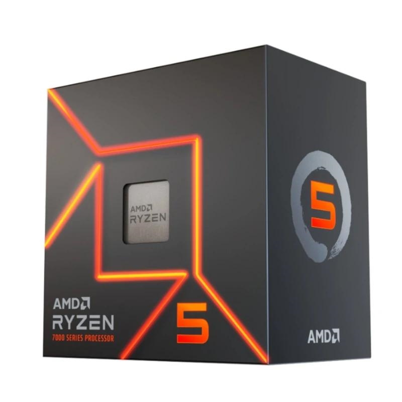 IMIMA50005_800 AMD RYZEN 5 7600 3.8GHz 38M 6CORE AM5 BOX Con Vent - Imagen 1