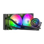MARS GAMING Refrigeracion  ML-ONE240 2X12CM Black - Imagen 2