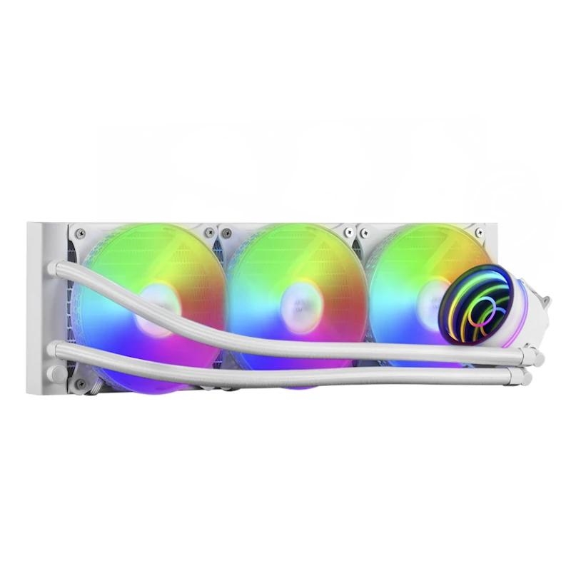 IMIVEN0422_800 MARS GAMING Cooler ML-ONE360 FRGB FAN White - Imagen 1