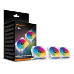 Cougar Vent. Modular Apolar 120 Argb White (3pcs) - Imagen 4
