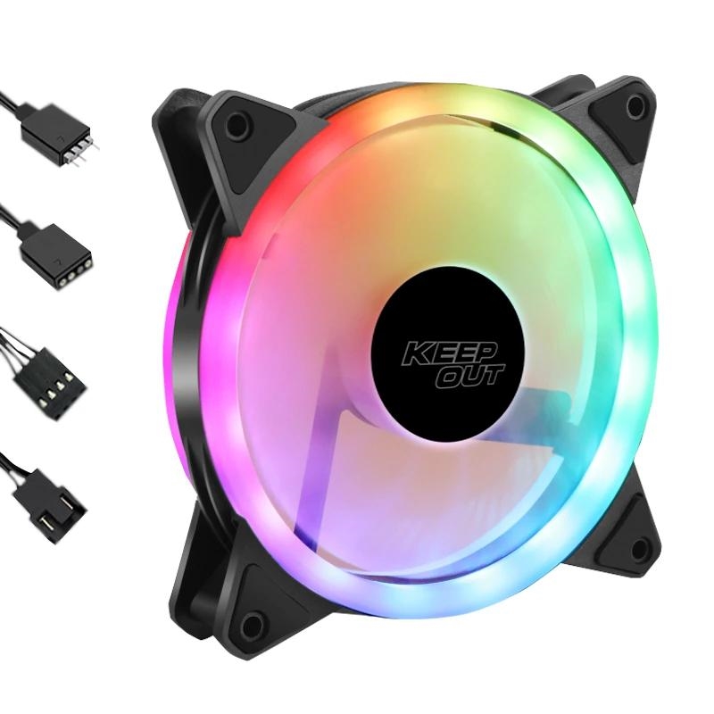 IMIVEN0511_800 Keep Out Ventilador XFC-120SR BLACK 5V - Imagen 1