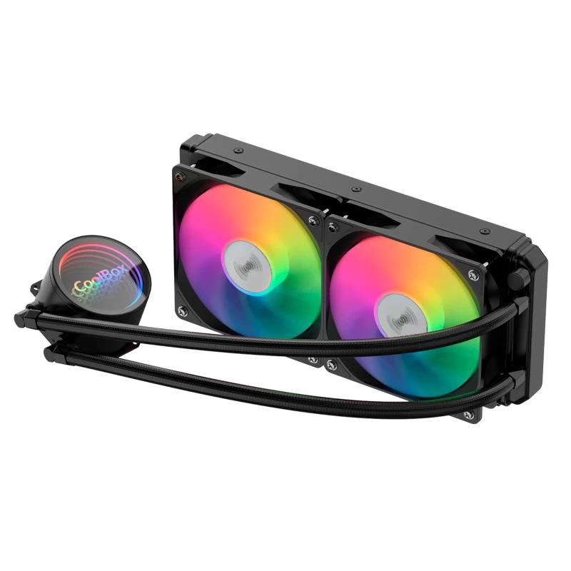 IMIVEN0539_800 Coolbox Gaming Refrig.Líquida ARGB Infinite 240 Ne - Imagen 1