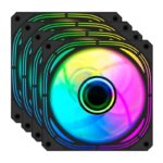 Coolbox KIT 4 Vent.12cm ARGB Infinity Pro