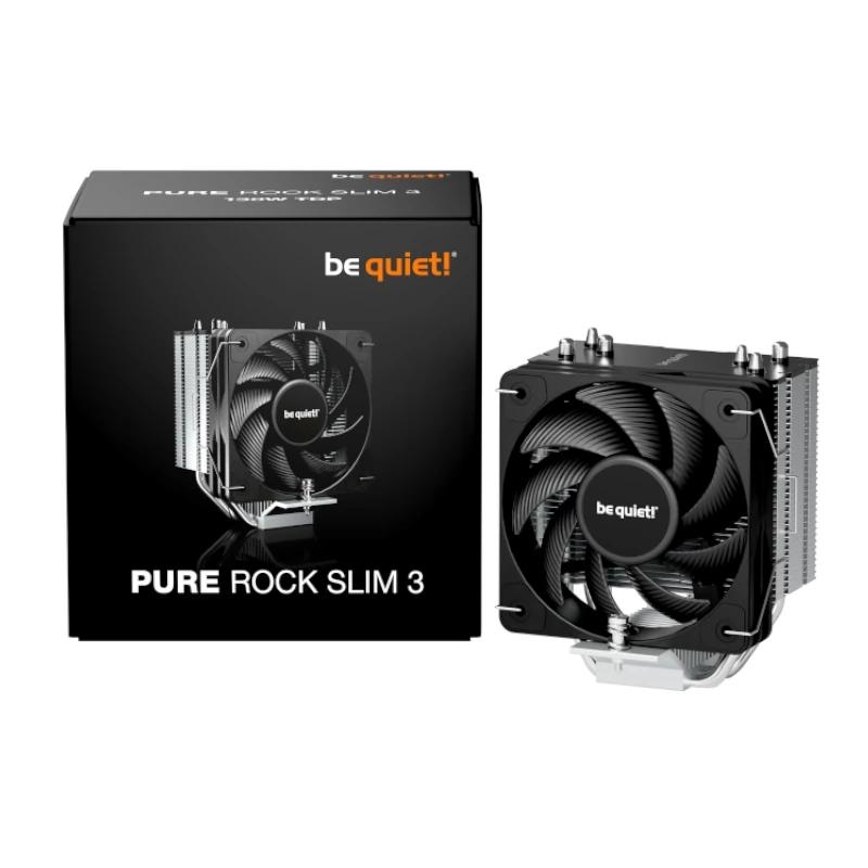 IMIVEN0586_800 be quiet! Ventilador Pure Rock Slim 3 10 cm Plata - Imagen 1