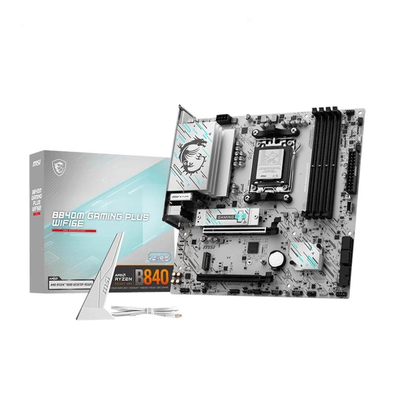 IPBPA50087_800 MSI Placa Base B840M GAMING PLUS WIFI6E DDR5 mATX - Imagen 1