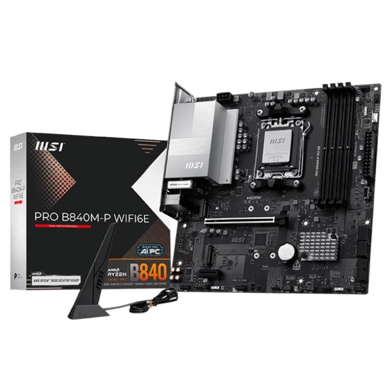 IPBPA50088_800 MSI Placa Base PRO B840M-P WIFI6E DDR5 mATX - Imagen 1