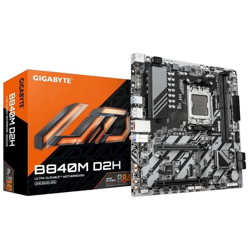 IPBPA50098_800 Gigabyte Placa Base B840M D2H mATX AM5 - Imagen 1