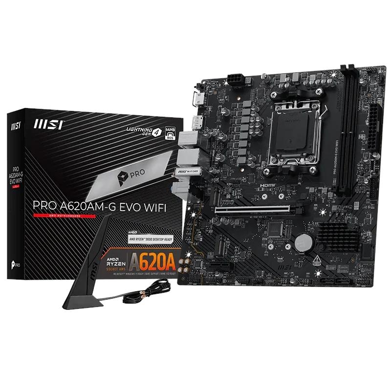 IPBPA50113_800 MSI Placa Base PRO A620AM-G EVO WIFI DDR5 mATX - Imagen 1