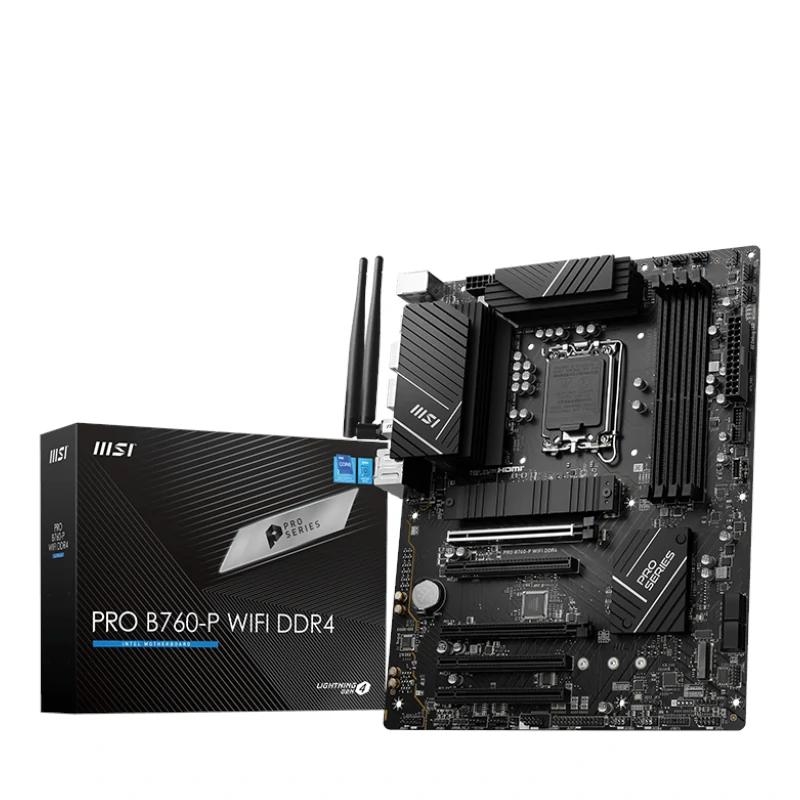 IPBPIB0066_800 MSI Placa Base PRO B760-P WIFI DDR4 ATX LGA1700 - Imagen 1