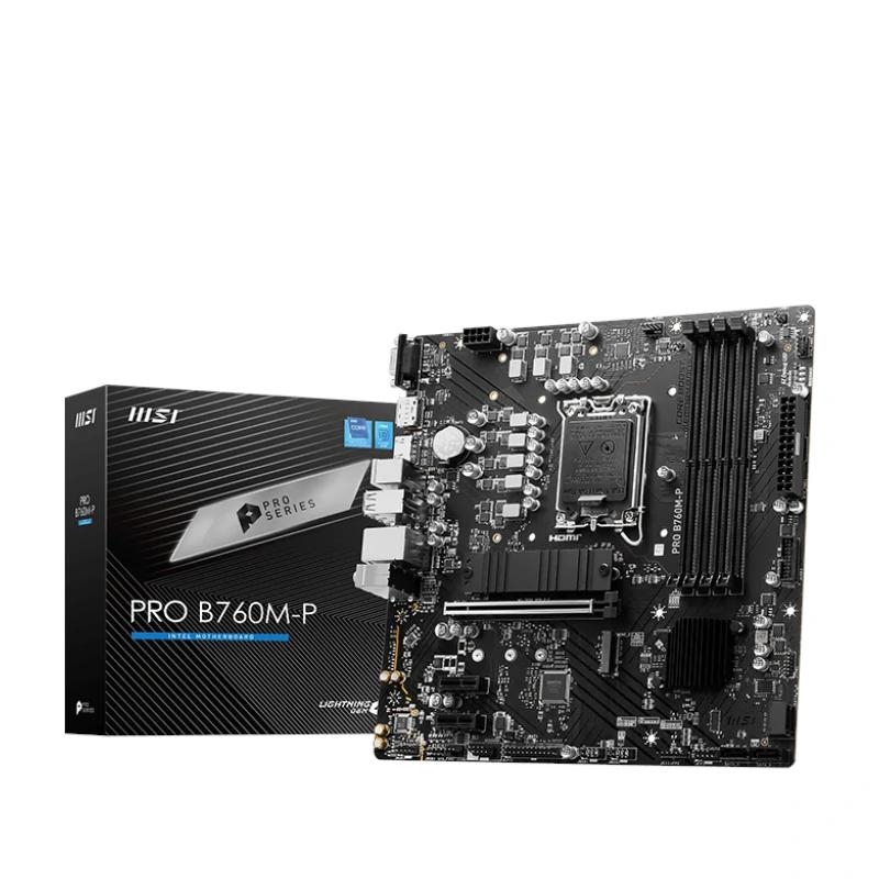 IPBPIB0083_800 MSI Placa Base PRO B760M-P DDR5 mATX LGA1700 - Imagen 1
