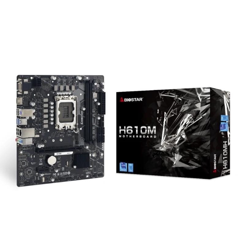 IPBPIB0091_800 Biostar Placa Base H610MH D5 mATX LGA1700 - Imagen 1