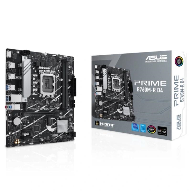 IPBPIB0110_800 ASUS Placa Base PRIME B760M-R D4 mATX 1700 - Imagen 1
