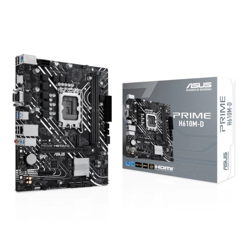 IPBPIB0141_800 ASUS Placa Base PRIME H610M-D DDR5 mATX 1700 - Imagen 1