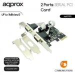 approx! APPPCIE2S Tarj. Cont. 2 Serie PCI-E LP&HP - Imagen 3