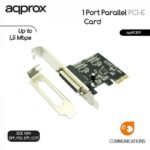 approx! APPPCIE1P Tarj.Cont. 1 Paralel PCI-E LP&HP - Imagen 2