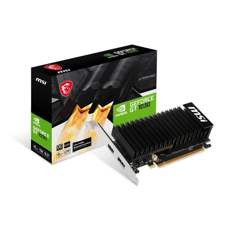 ITGPE40007_800 MSI VGA NVIDIA GT 1030 4GHD4 LP OC 4GB DDR4 - Imagen 1