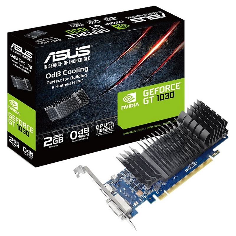 ITGPE50579_800 ASUS VGA NVIDIA GT 1030 SL BRK 2GB DDR5 - Imagen 1