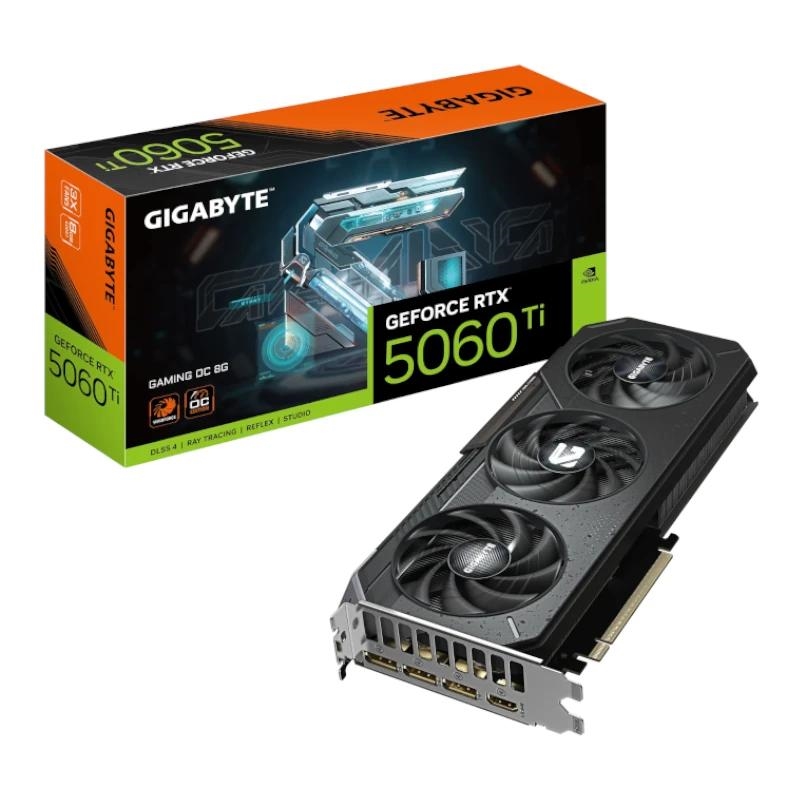 ITGPE70089_800 Gigabyte VGA NVIDIA RTX 5060 Ti GAMING OC 8G DDR7 - Imagen 1