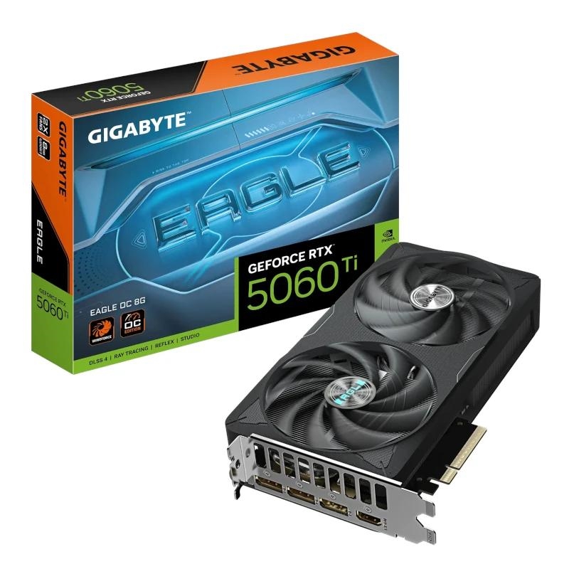 ITGPE70090_800 Gigabyte VGA NVIDIA RTX 5060 Ti EAGLE OC 8G DDR7 - Imagen 1