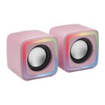 MARS GAMING Altavoces MSCUBE Premium 8W Pink - Imagen 2