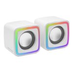 MARS GAMING Altavoces MSCUBE Premium 8W White - Imagen 2