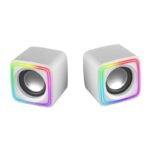 MARS GAMING Altavoces MSCUBE Premium 8W White - Imagen 3