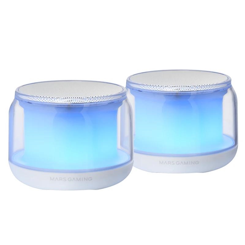 MAUA200237_800 Mars Gaming Altavoces BT MS-AURAW 2.0 15W RGB - Imagen 1