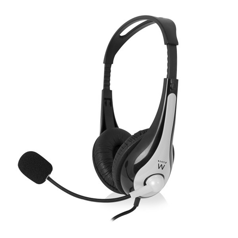 MAUAMI0658_800 EWENT EW3562 Auriculares + Micrófono Stéreo negro - Imagen 1