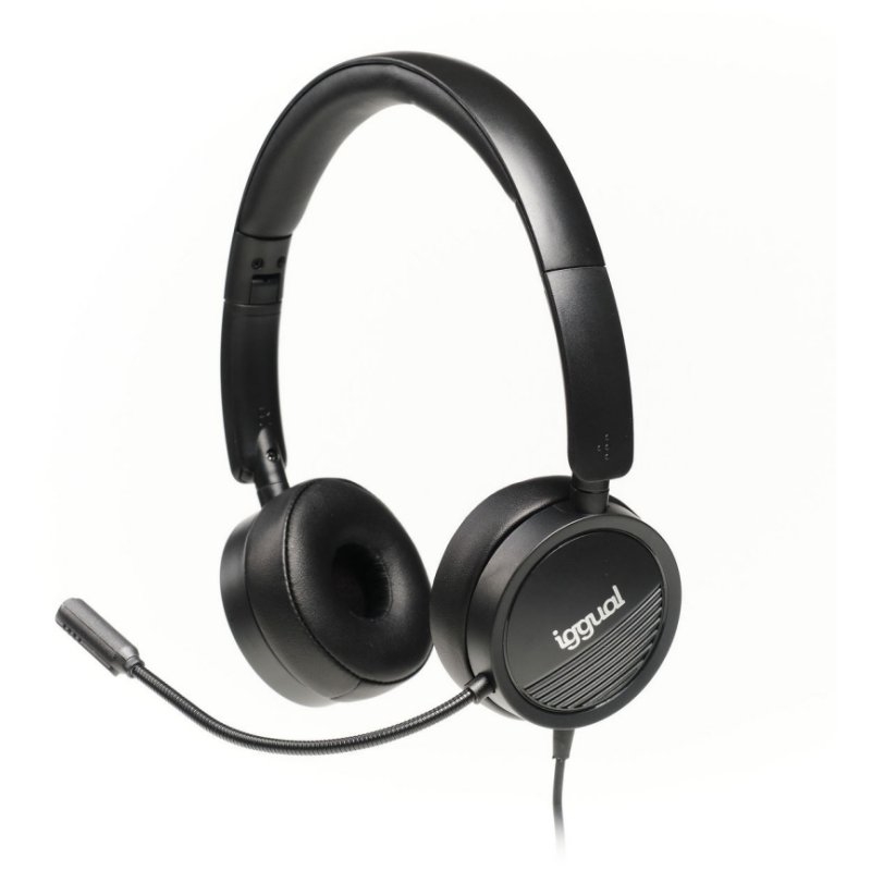 MAUAMI0866_800 iggual Auriculares con micro Dual Tech USB/3,5 mm - Imagen 1