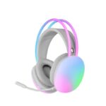 MARSGAMING Auriculares MH-GLOW PC/Ps4-5/xbox White - Imagen 2