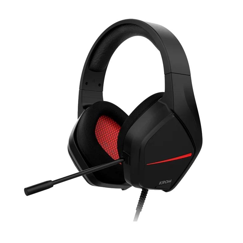 MAUAMI1170_800 KROM KOPA MOVE AURICULAR GAMNG ESTEREO NEGRO ROJO - Imagen 1