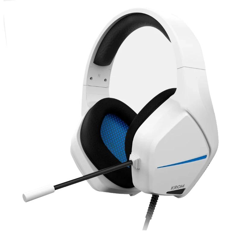 MAUAMI1171_800 KROM KOPA MOVE AURICULAR GAMNG ESTEREO BLANCO AZUL - Imagen 1