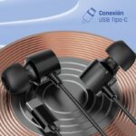 iggual Auriculares tipo C intrauditivos con micro - Imagen 2