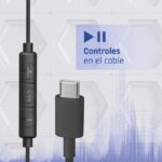 iggual Auriculares tipo C intrauditivos con micro - Imagen 4