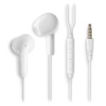 NGS Auricular Blanco Estéreo con cable JACK 3.5 mm - Imagen 2