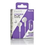 NGS Auricular Blanco Estéreo con cable JACK 3.5 mm - Imagen 4