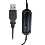EWENT EW3568 Auricular USB+micrófono cable  2,1m - Imagen 2
