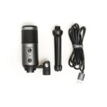 iggual Micrófono condensador Podcasting Pro gris - Imagen 4