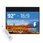 iggual Pantalla eléctrica 16:9 92" 203x114 cm