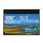 iggual Pantalla manual 16:9 106" 234x131 cm